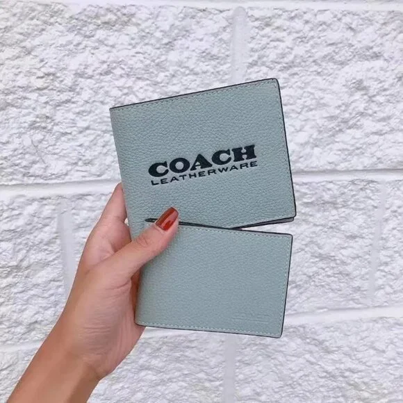 Coach C6698 3 In 1 Wallet In Aqua/Midnight Navy